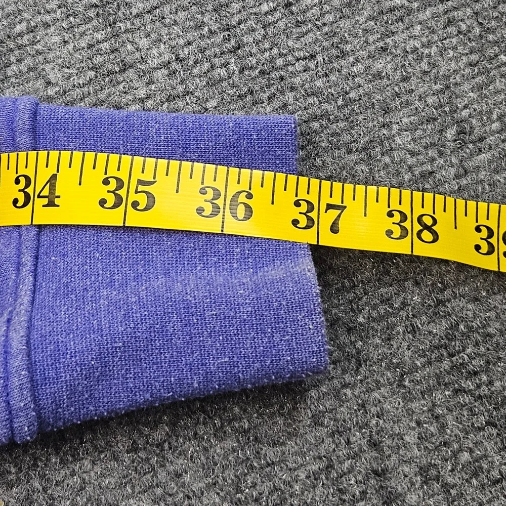 The North Face Sweatshirt Mens Small Purple Solid Crewneck Outdoor Casual‎